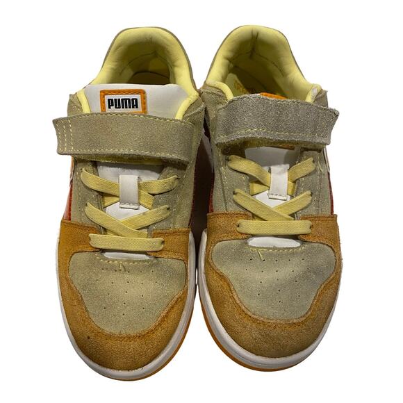 PUMA x POKEMON Collaboration 2022 Sneakers Charmander Slipstream Kids Size 2.5C - Picture 4 of 8